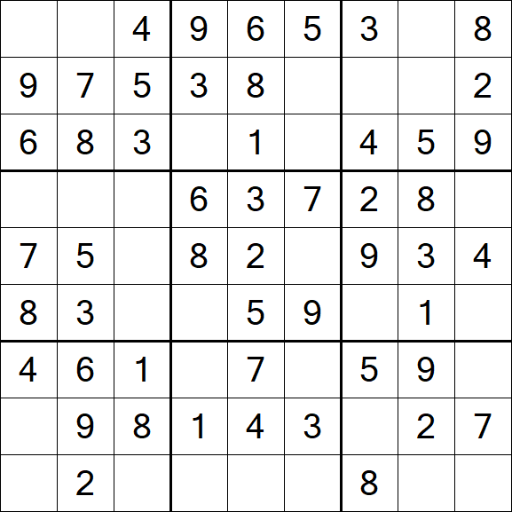 Sudoku - Easy