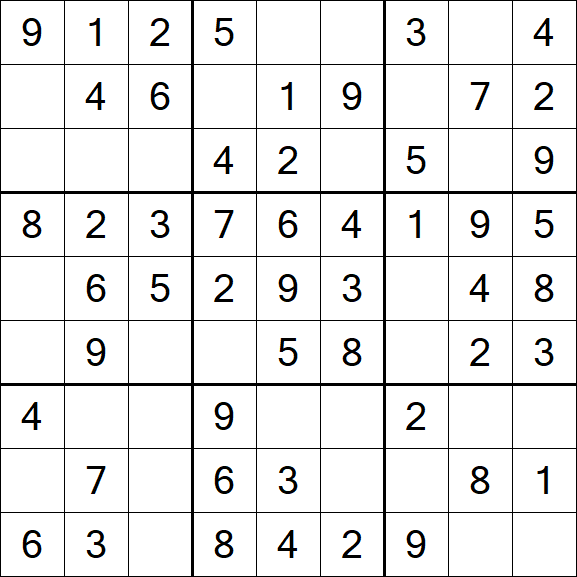 Sudoku - Easy
