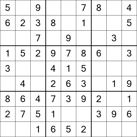 Sudoku - Easy