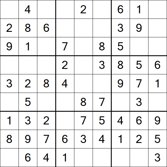 Sudoku - Easy