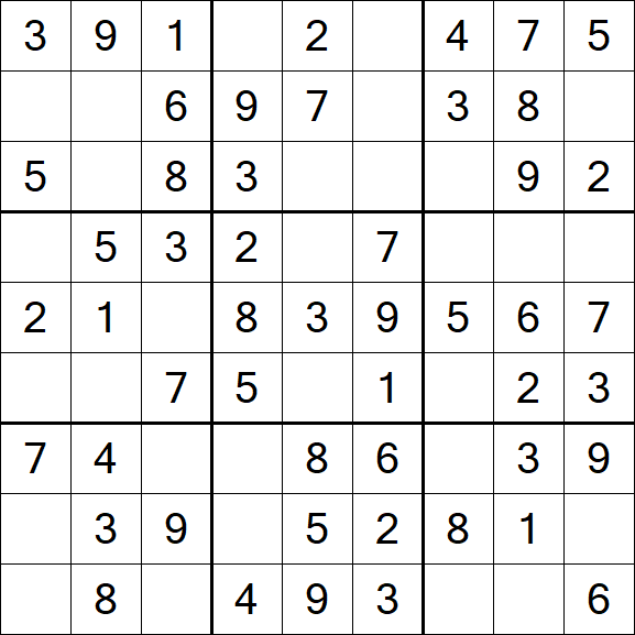Sudoku - Easy