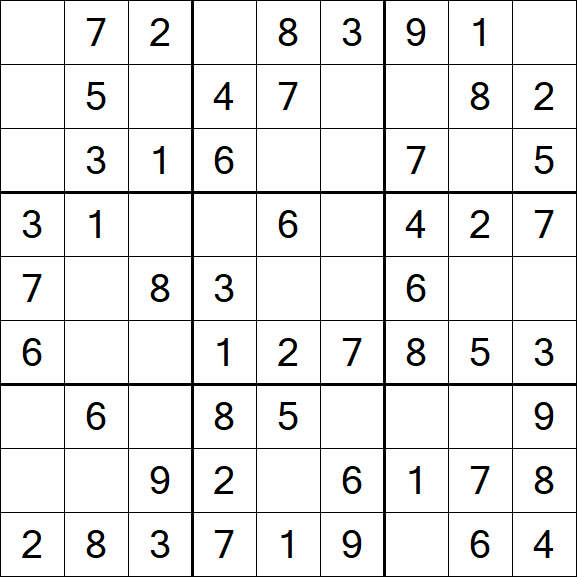 Sudoku - Easy