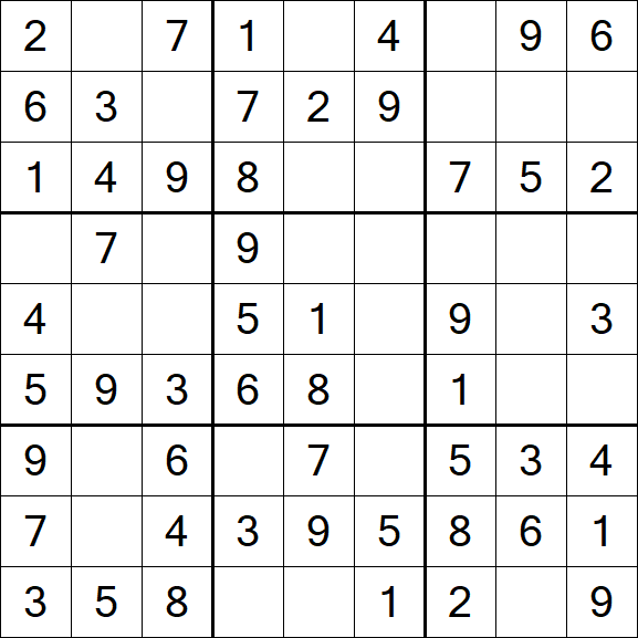 Sudoku - Easy