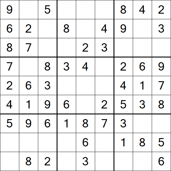 Sudoku - Easy