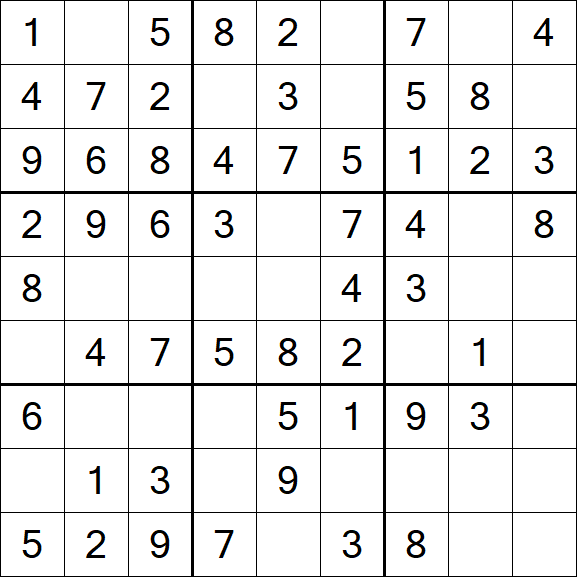 Sudoku - Easy