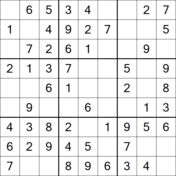 Sudoku - Easy