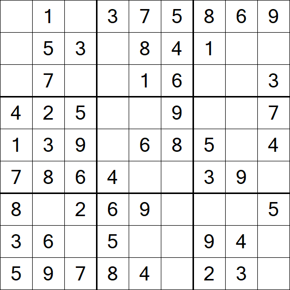 Sudoku - Easy