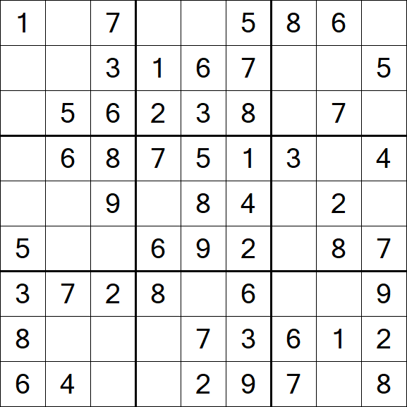 Sudoku - Easy