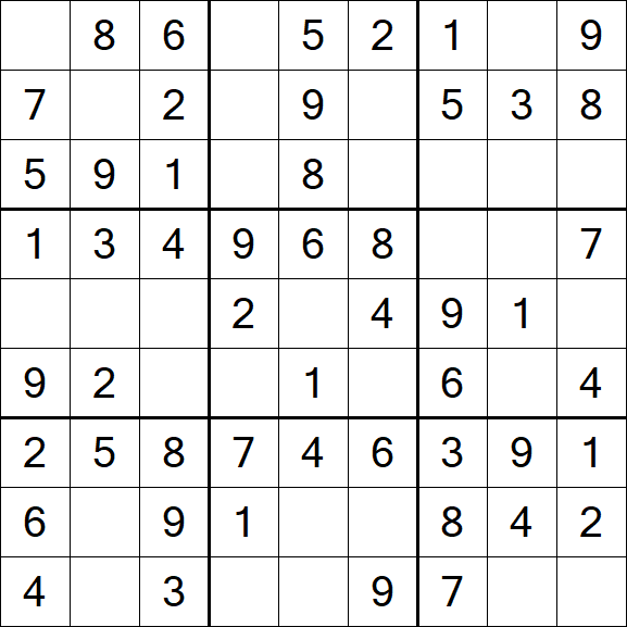 Sudoku - Easy
