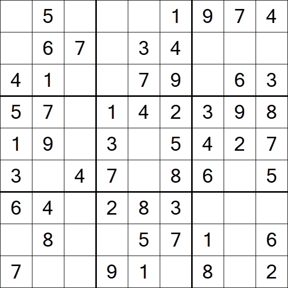 Sudoku - Easy