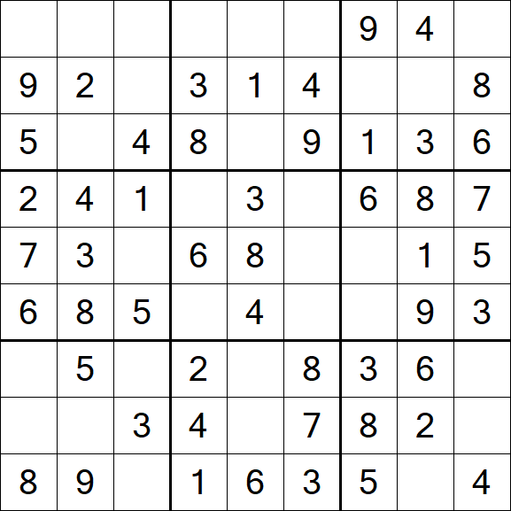 Sudoku - Einfach