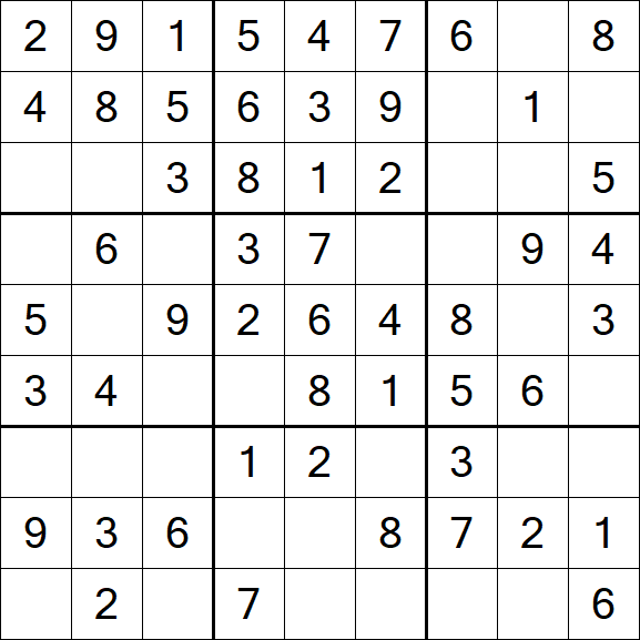 Sudoku - Fácil