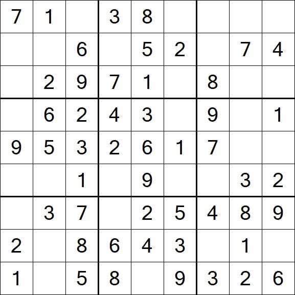 Sudoku - Einfach
