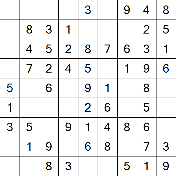 Sudoku - Simple