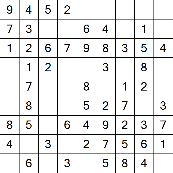 Sudoku - Easy