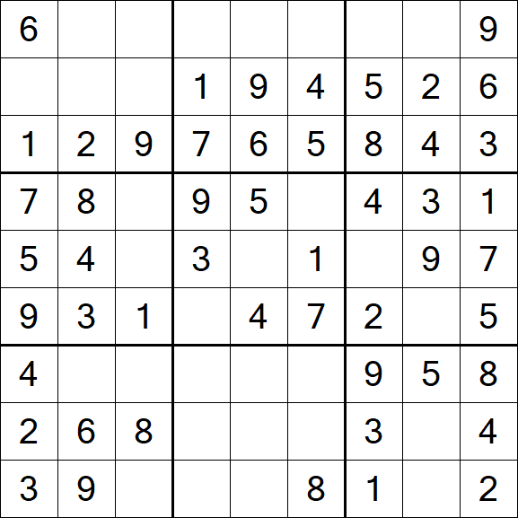 Sudoku - Easy