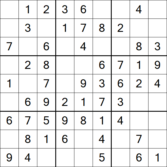Sudoku - Einfach