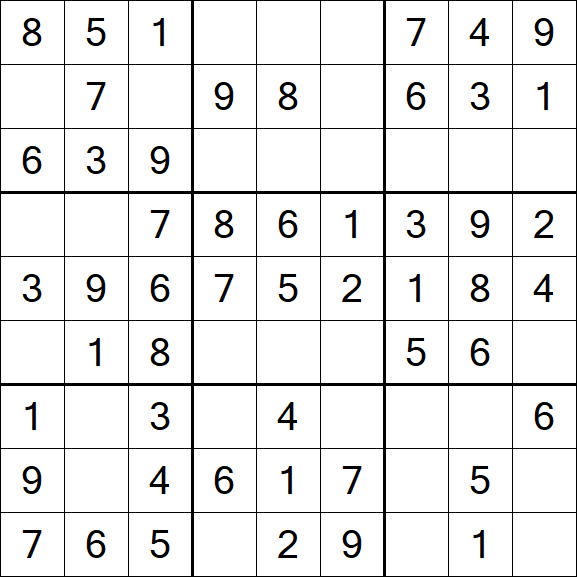 Sudoku - Einfach