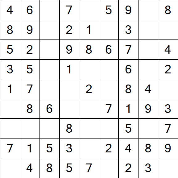 Sudoku - Einfach