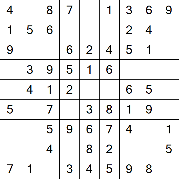 Sudoku - Easy