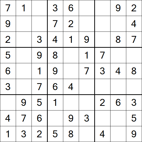 Sudoku - Easy