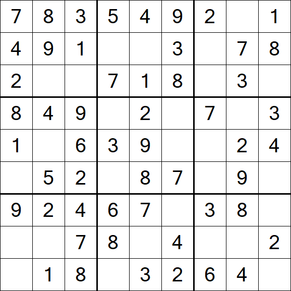 Sudoku - Einfach