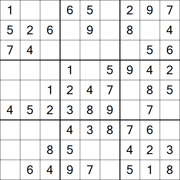 Sudoku - Einfach