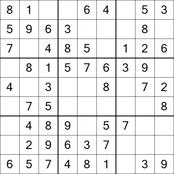 Sudoku - Easy