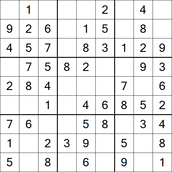 Sudoku - Easy