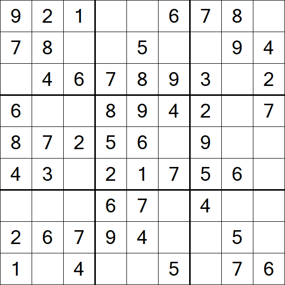 Sudoku - Einfach