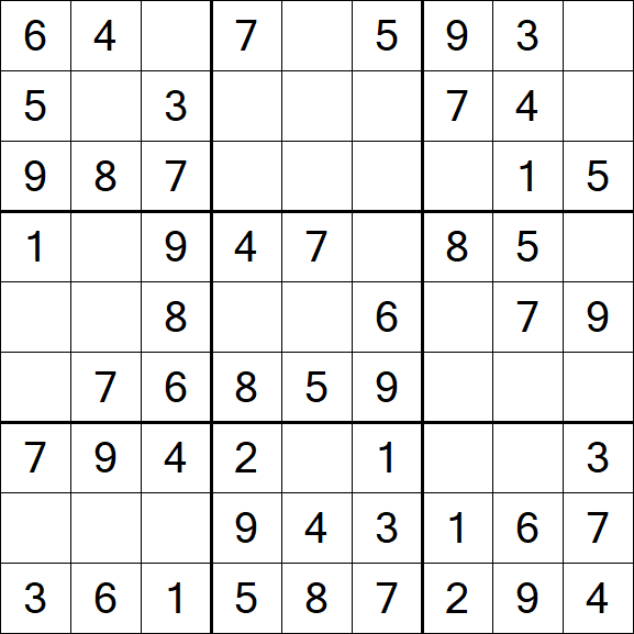 Sudoku - Fácil