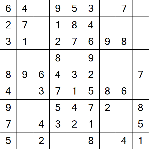 Sudoku - Einfach