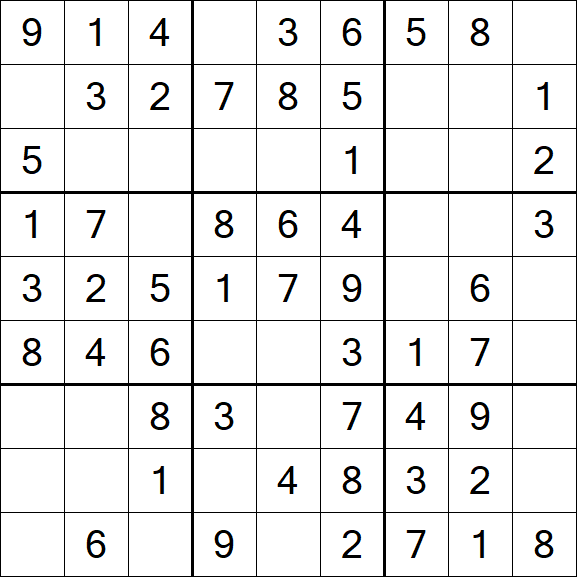 Sudoku - Einfach