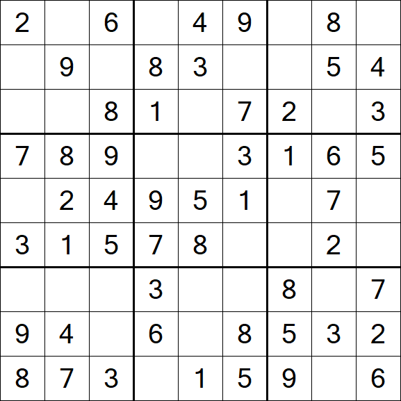 Sudoku - Einfach