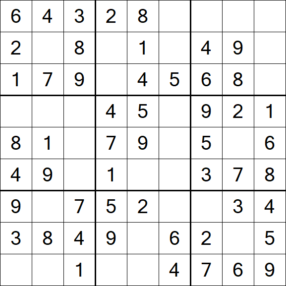 Sudoku - Einfach