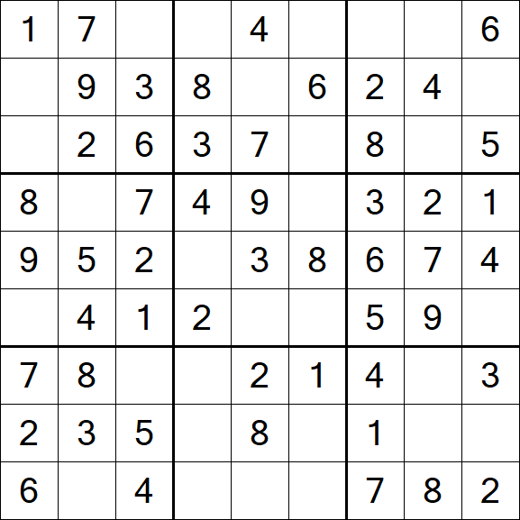 Sudoku - Einfach