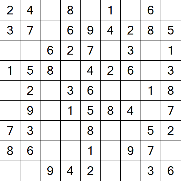 Sudoku - Fácil