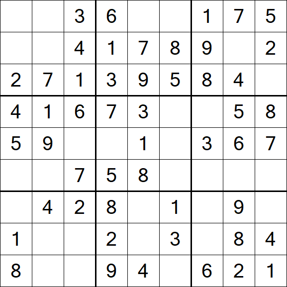 Sudoku - Easy
