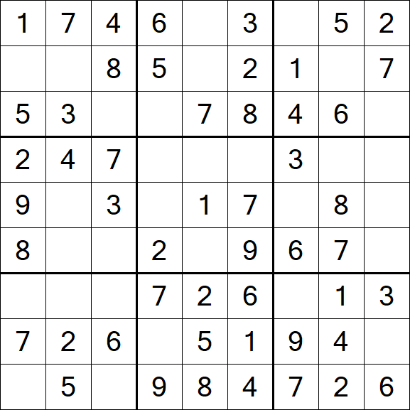 Sudoku - Fácil
