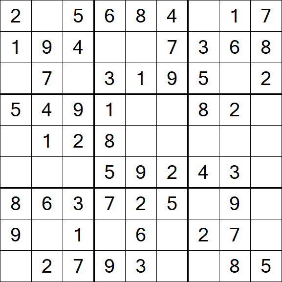 Sudoku - Fácil