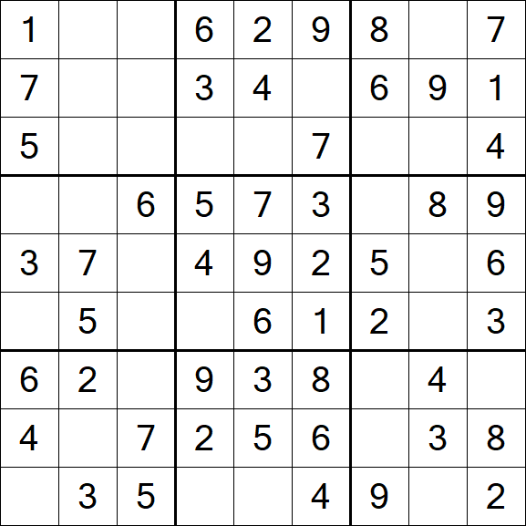 Sudoku - Fácil