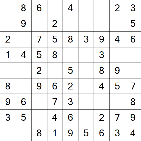 Sudoku - Fácil