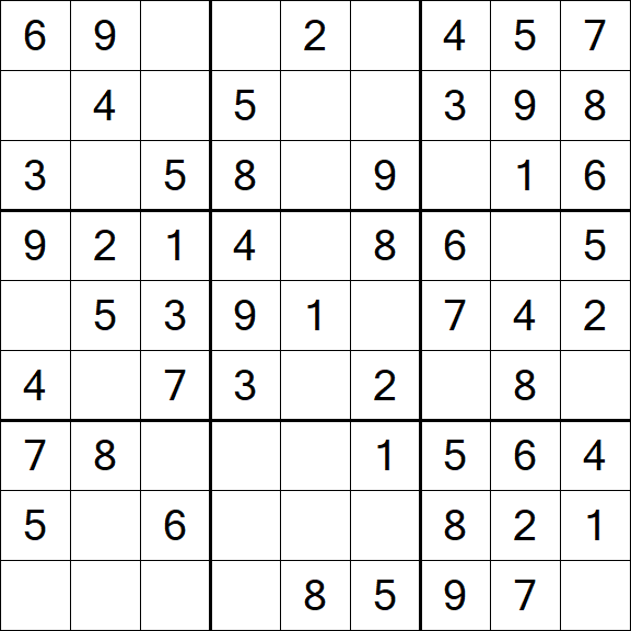 Sudoku - Easy