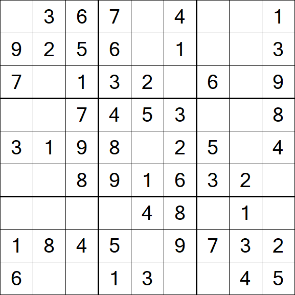 Sudoku - Fácil