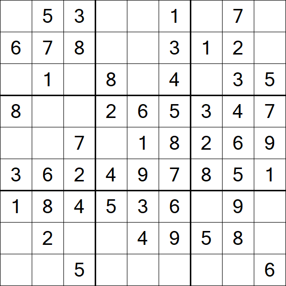 Sudoku - Easy