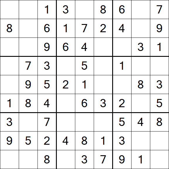 Sudoku - Easy