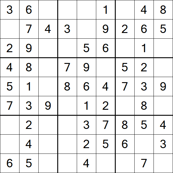 Sudoku - Einfach
