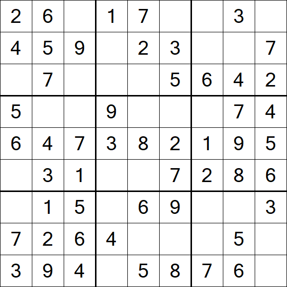 Sudoku - Fácil