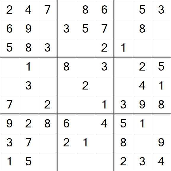 Sudoku - Easy