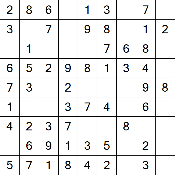 Sudoku - Einfach